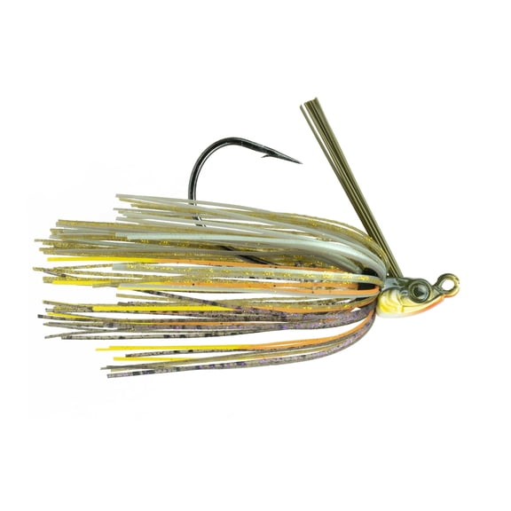 6th Sense Divine Swim Jig Bass Fishing Lure with ScrewLock Keeper and Keel-Weighted Head Design