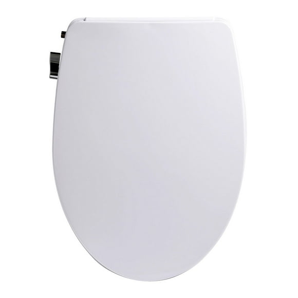 Bio Bidet Slim Zero Non-Electric Elongated White Bidet Seat