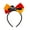 B, variant on Adult Cosplay Bowknot Shape Hairband Plastic Hair Hoop Makeup Masquerades Party Music Festivals Role Play Headpieces