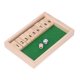 thumbnail image 5 of JUEGO DE MESA DE BALDOSAS, JUEGO DE BALDOSAS DE DADOS DE DADOS DE MADERA DE JUGUETE EDUCATIVO RESTENTE AL DESGASTE., 5 of 7