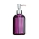 thumbnail image 1 of Dispensador de jabón de vidrio, botella de vidrio transparente rellenable para lavarse las manos con bomba (400 ml), 1 of 5