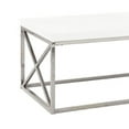thumbnail image 5 of Monarch Specialties Coffee Table, Accent, Cocktail, Living Room, 44"L, Glossy White Laminate, 5 of 5