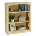 thumbnail image 5 of Arch+Haven Traditional Unfinished Pine Bookcase, Rectangular, 5 of 5