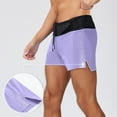 thumbnail image 2 of Kovlvoll Workout Shorts for Men Drawstring Elastic Waist Summer Lightweight Casual Running Exercise Short Pants, 2 of 7