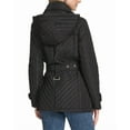 thumbnail image 2 of Andrew Marc womens  Brinklee Belted Trench Coat, xs, Black, 2 of 4