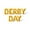 Gold, variant on Letter Balloons - DERBY DAY 16" Inch Alphabet Letters Foil Mylar Balloon Kentucky Derby Day Party Banner (Gold)