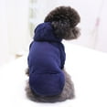 thumbnail image 2 of ZDWQFA Winter Dog Hoodie Sweatshirts with Pockets Warm Dog Clothes for Small Dogs Chihuahua Coat Clothing Puppy Cat Custume, 2 of 6