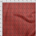 thumbnail image 3 of oneOone Rayon Red Fabric Batik Craft Projects Decor Fabric Printed By The Yard 56 Inch Wide, 3 of 6