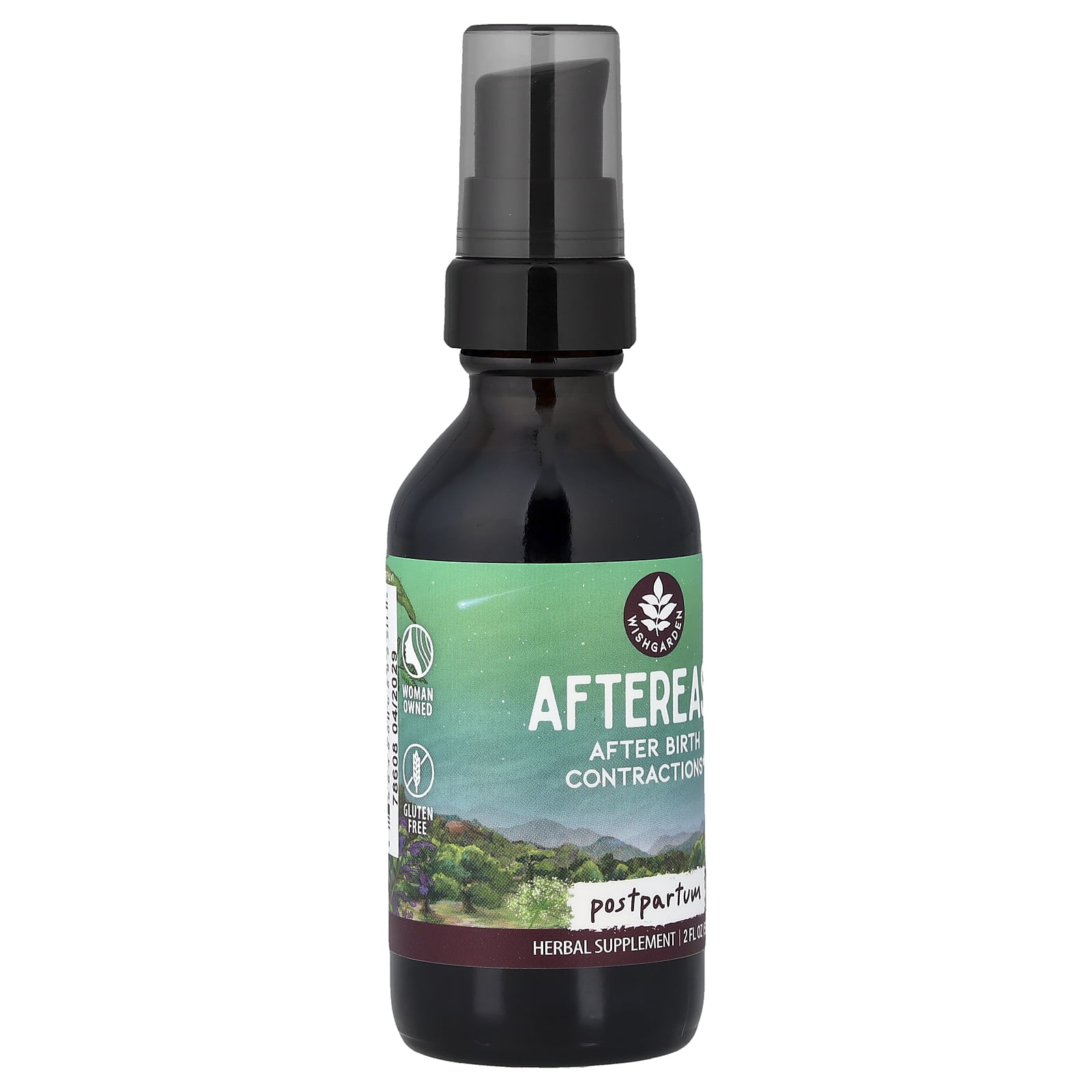 WishGarden Herbs Afterease, After Birth Contractions, 2 fl oz (59 ml)