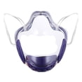 thumbnail image 4 of 2 piezas de mascarilla transparente cubierta reutilizable Anti SM SunniMix cubierta facial transparente, 4 of 6