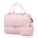 thumbnail image 1 of Bolso de viaje HOTOR impermeable y liviano rosa 34x44x20 cm, 1 of 8