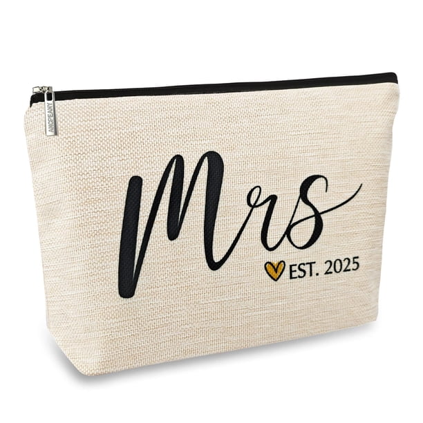 Bolsa de maquillaje Ancpeany, regalos de despedida de soltera para novia