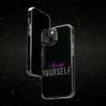 thumbnail image 6 of DistinctInk Clear Case for Apple iPhone 13 PRO (6.1" Screen) - Accept Yourself, 6 of 9