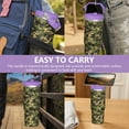 thumbnail image 7 of 30oz Handheld Travel Tumbler with Handle – Double Wall Stainless Steel Insulated Cup, Flip Straw Lid, Leak-Proof & BPA-Free for Hot and Cold Drinks – Durable Coffee & Juice Mug Pink, 7 of 7
