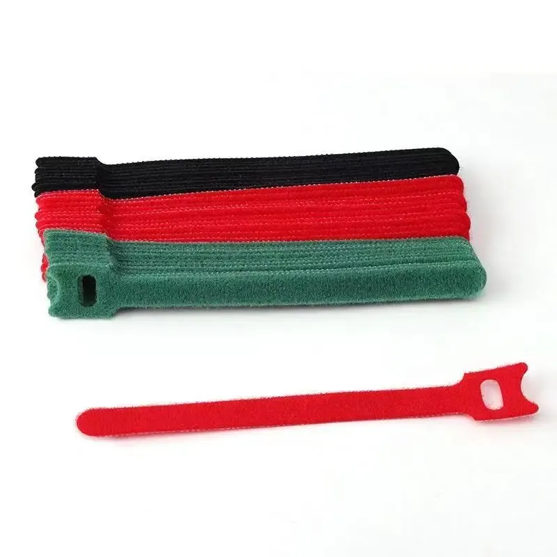 40 pieces of 12 * 150 mm Velcro, self-adhesive binding tape, data cable / network cable / earphone wire winder, binding tape