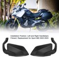 thumbnail image 3 of Guardia de Motocicleta, Protector Izquierdo de 2 Piezas, Protector de la Motocicleta de la Motoclicleta Con Soportes para el Deporte 660, 3 of 7
