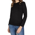 thumbnail image 1 of Playera Mujer Dama Slim Fit Muy Comoda De Manga Larga Lycra, 1 of 3