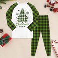 thumbnail image 2 of NOLDARES Toddler Pajamas Cotton Kids Pajamas for Boys Girls Long Sleeve Set 2 Piece Snug Fit Pjs Set 6-12 Months 12-24 Months 2t 3t 4t 5t 6t 7t 8t 9t Children,Green,8-9 Y, 2 of 7