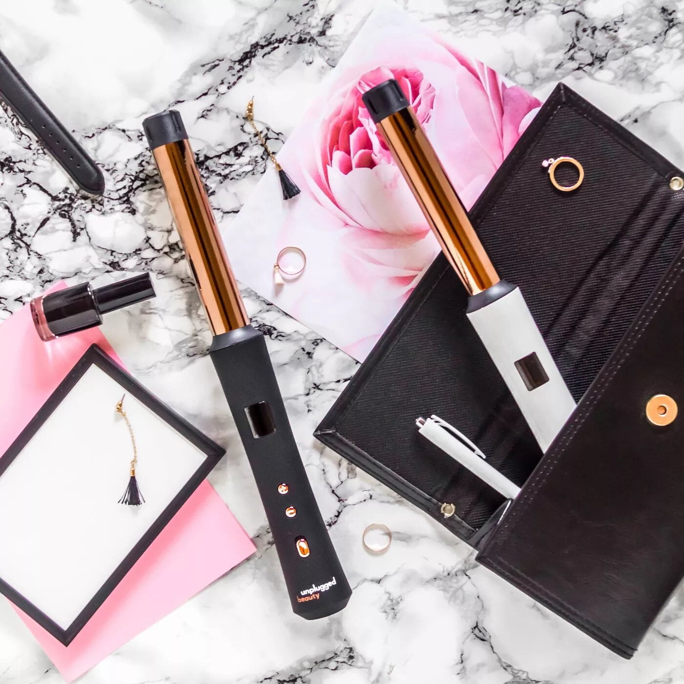 unplugged curling wand