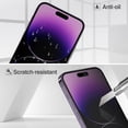 thumbnail image 2 of Aochakimg Tempered Glass Screen Film Protector for Apple iPhone 14 Pro Max, 2 Count, 2 of 8