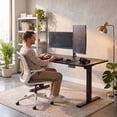 thumbnail image 6 of Furmax 55" x 24" Home Office Electric Height Adjustable Standing Desk, 6 of 7