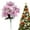 Pink, variant on Poinsettia Flower for Christmas Tree, Christmas Glitter Poinsettia Artificial Bushes Decorations Ornaments for Home Decor Indoor Outdoor Porch Xmas Tree Wreath Table Centerpiece Cemetery