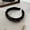 A, variant on 1pc, retro rhinestone velvet braided hairband, French high-end wide-brimmed headband, high skull top, face-showing small hair accessory