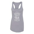 thumbnail image 2 of Wild Bobby Saved By Jesus Fueled By Coffee Inspirational/Christian Women Racerback Tank Top, Heather Grey, Large, 2 of 5