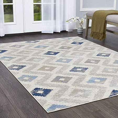 Home Dynamix Melrose Maritza Area Rug, 8x10, Blue/Ivory | Walmart Canada