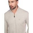 thumbnail image 2 of Chaps Men's & Big Men's Camden Quarter Zip Knit Sweater, Sizes S-2XL, 2 of 8