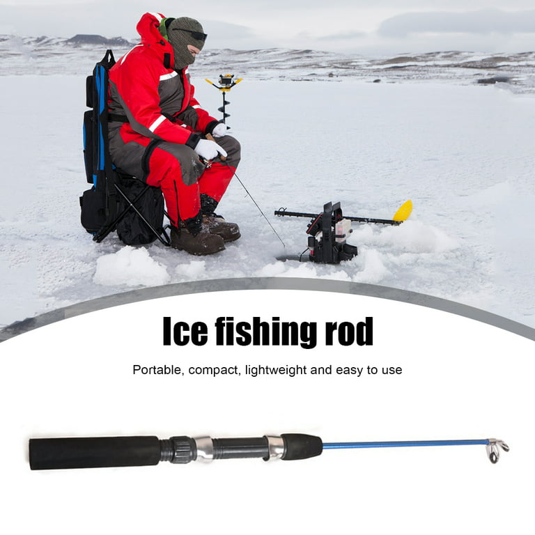 Ice Winter Fishing Rods Mini Feeder Outdoor Sea Fishing Pole