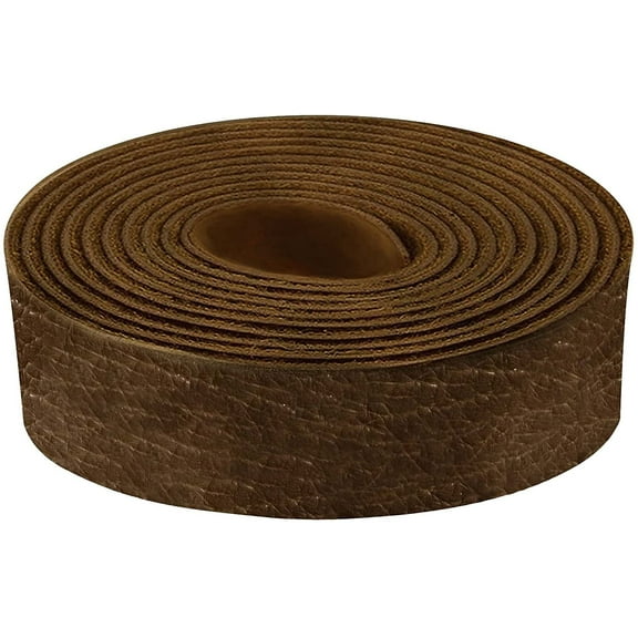 ELW 6-7 oz. 2.4-2.8mm Straps, Belts, Strips  Olive 3/4" X 72" 1.9cm X 182.8 cm  Full Grain Leather Bison Hide DIY Craft Projects, Bag, Chap, Motorcycle, Shoe, Clothing, Jewelry, Wrapping