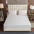 thumbnail image 2 of Bibb Home Copper Infused Waterproof Mattress Pad, 2 of 5