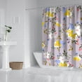 thumbnail image 3 of Waterproof Pioneer Shower Curtain 84x72 Inch Polyester Unique Colorful Floral Shower Curtain for Bathroom Hotel Home Decor with 12 Plastic Hooks, 3 of 5