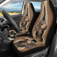 thumbnail image 2 of Yuyamidu 3D Dachshund Car Seat Covers for Front Seats Cute Dog Bucket Seat Covers Universal Fit for SUV Truck Sedan Front Seat Cover, 2 PCS Set, 2 of 7