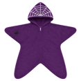 thumbnail image 3 of Halloween Baby Starfish Onesie, Thick Imitation Fleece Starfish Newborn Romper, Infant Footie Jumpsuit Winter Warm Outfits, 3 of 8