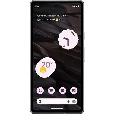 Google Pixel 7a Dual-SIM 128GB ROM + 8GB RAM (Only GSM | No CDMA) Factory Unlocked 5G Smartphone (Charcoal) - International Version