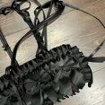 thumbnail image 4 of MBTI Bolsos de mano negros puros para mujer Elegante bolso de hombro informal con lazo a la moda Y2k Bolso Boston de diseñador de lujo para mujer, 4 of 4