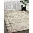 thumbnail image 3 of Ahgly Company Machine Washable Indoor Rectangle Contemporary Camel Brown Area Rugs, 7' x 9', 3 of 7
