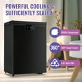 thumbnail image 3 of TACOOL Chest Freezer 4.5 Cu.ft Large Capacity Electronic Temperature Control Digital Display with 2 Removable Basket Small Mini Deep Freezer Top Open Door Black, 3 of 8