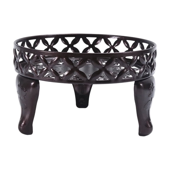 TFYZYY Wrought Iron Plant Stand Floor-Standing Potted Plant Shelf, Decorative Flower Pot Rack for Home Decor, Balcony, Living Room, Indoor & Outdoor Use, Sturdy and Stylish Design