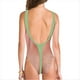 thumbnail image 5 of Conjunto Braguita Sujetador Pelo Sintético Bañador 1 Pieza Mujer Color Piel Bikini Verano XL, 5 of 5