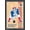 Mahogany Framed Version, variant on NFL New England Patriots - Retro Logo 14 Wall Poster, 22.37" x 34"
