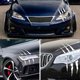 thumbnail image 4 of 2PCS Claw Marks Decal Sticker Waterproof Headlight Decal Vinyl Sticker Decal for Sports Cars(White), 4 of 4