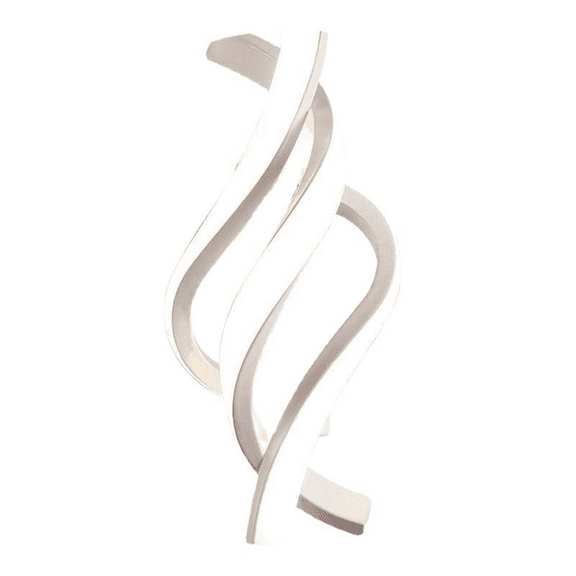 Spiral Modern LED Wall Sconce Lighting,28W Cool White Indoor Light Fixtures,for Bedroom Bathroom
