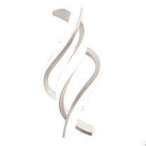 Spiral Modern LED Wall Sconce Lighting,28W Cool White Indoor Light Fixtures,for Bedroom Bathroom