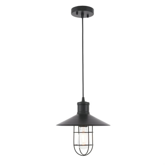 Flaneur 1 light Black Pendant