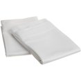 thumbnail image 1 of 1000-Thread Count 100% Egyptian Cotton Classy Solid Pillowcase Set White / Standard, 1 of 3