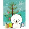 thumbnail image 1 of Christmas Tree And Bichon Frise Flag Canvas House Size, 1 of 1