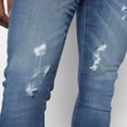 thumbnail image 2 of Jeans Pantalon De Mezclilla Caballero Slim Fit Rotos, 2 of 3